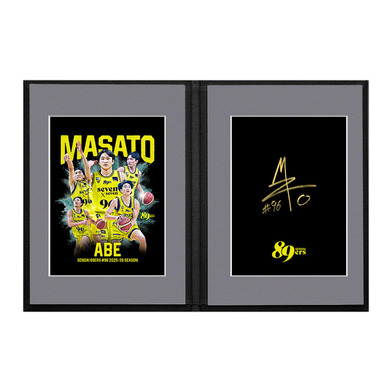 【受注販売】【MyPLAYER COLLECTION 2025-26】選手直筆サイン入りフォトアルバム(ラフネートル) #96 阿部真冴橙